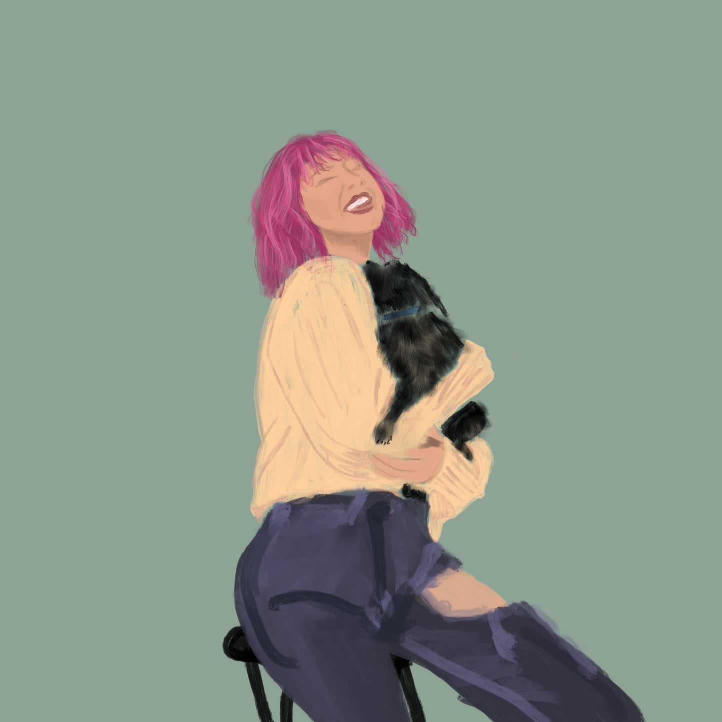 pink & pup
