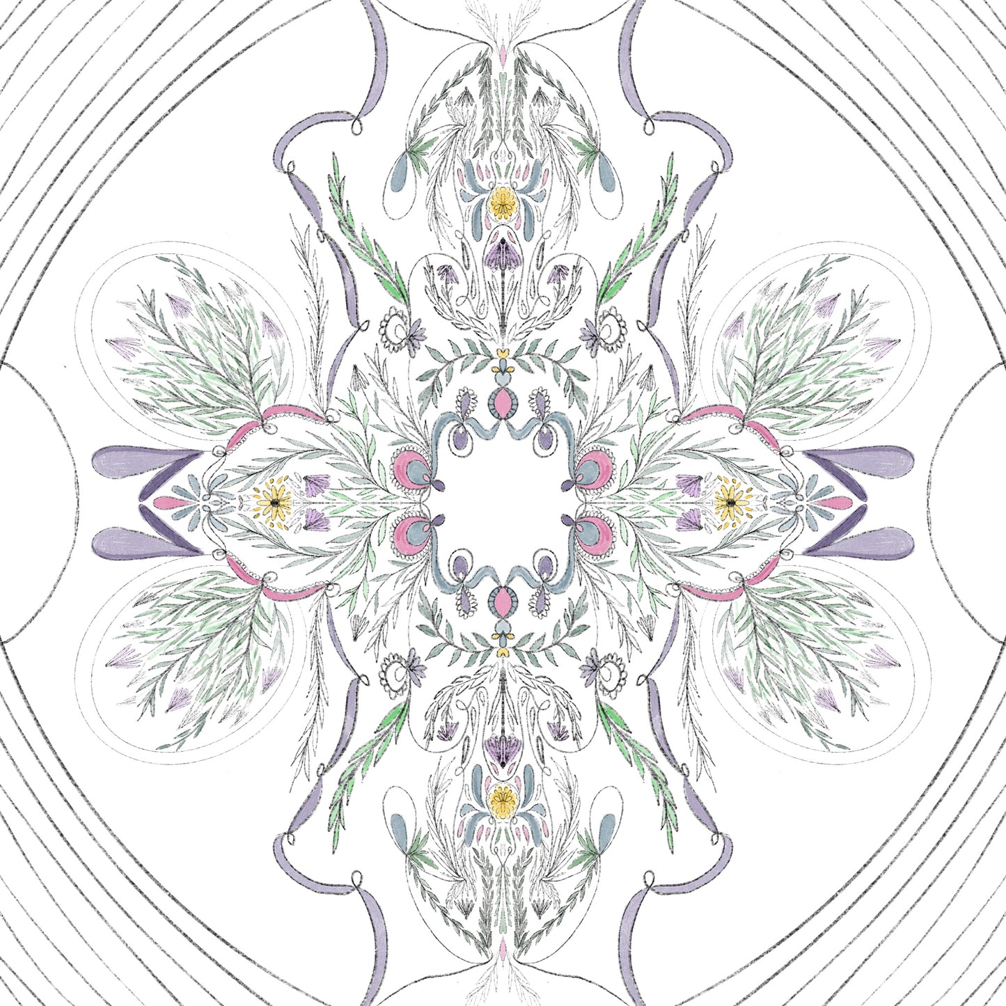 pastel symmetry