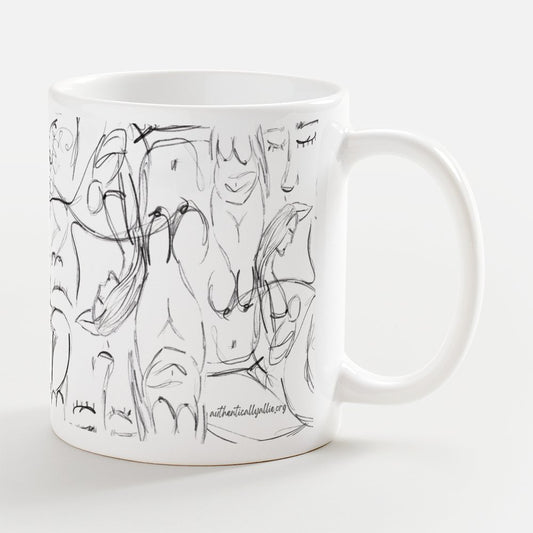 "femme medley" mug