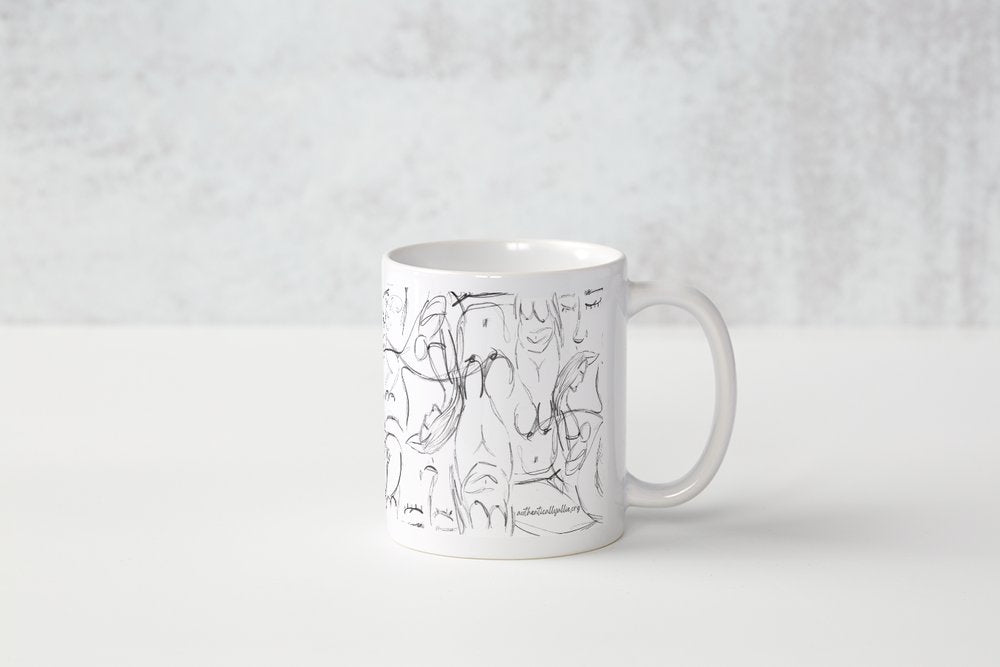 "femme medley" mug
