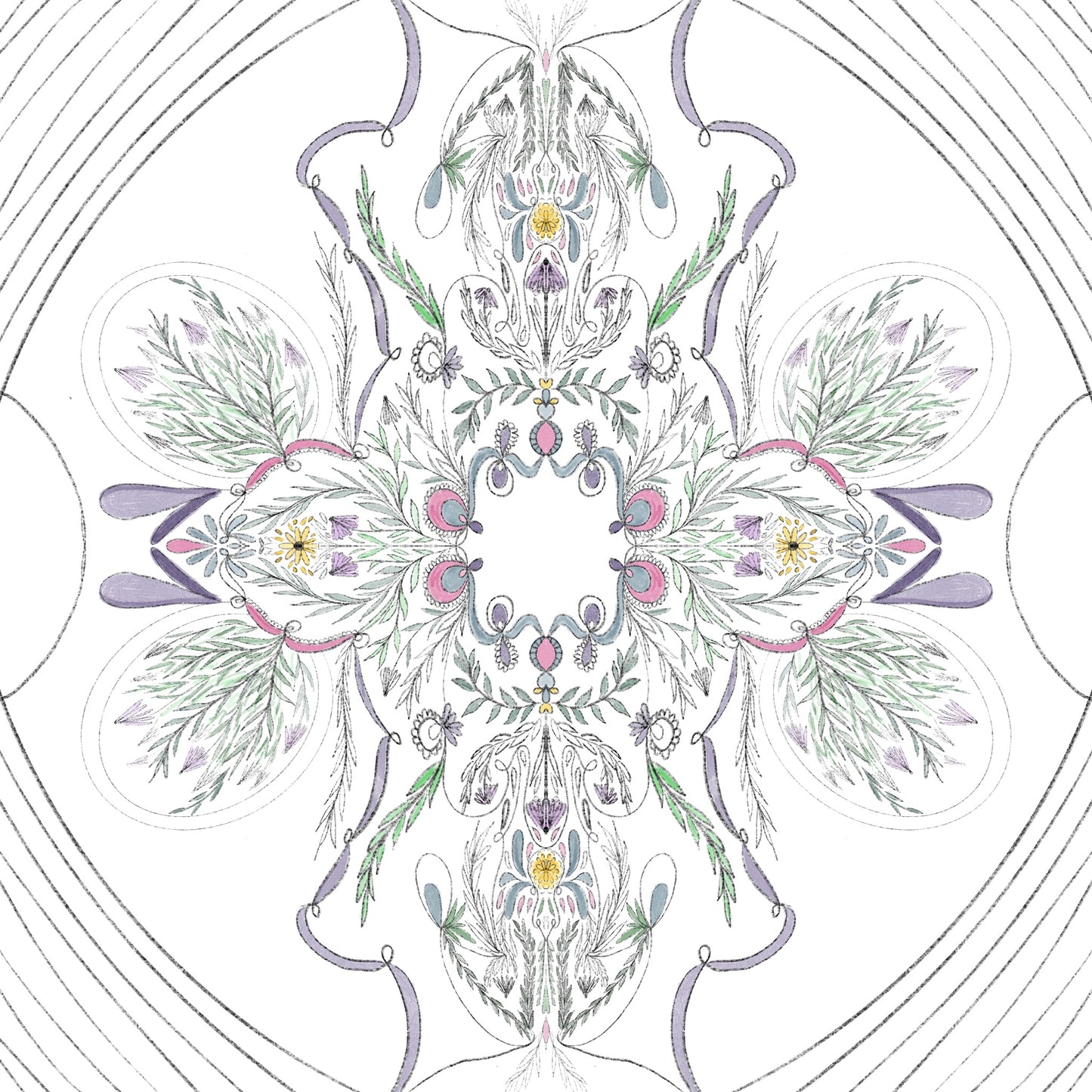 pastel symmetry